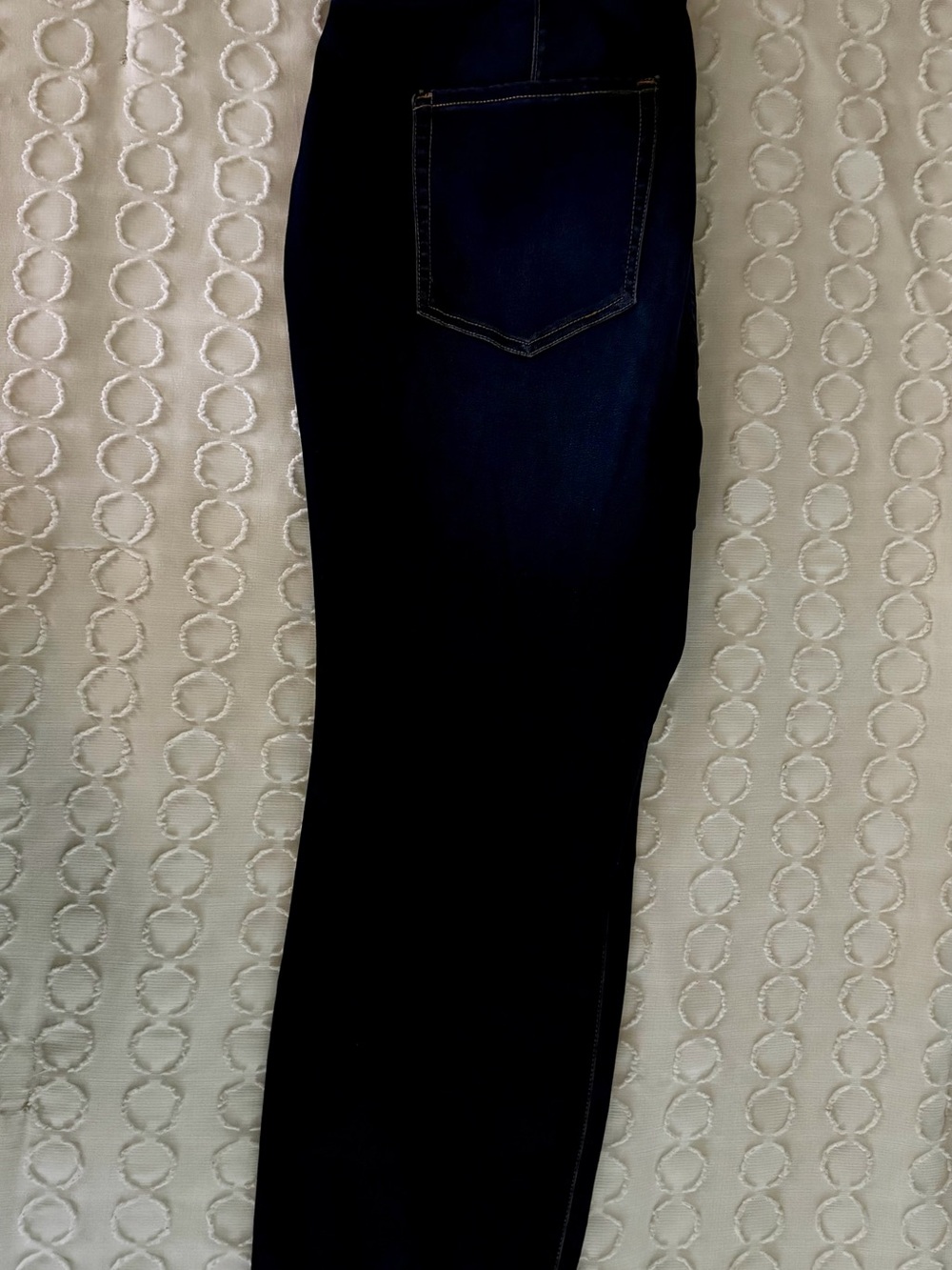 Lane Bryant Women's Denim High Rise Signature Fit Leggings Dark Blue